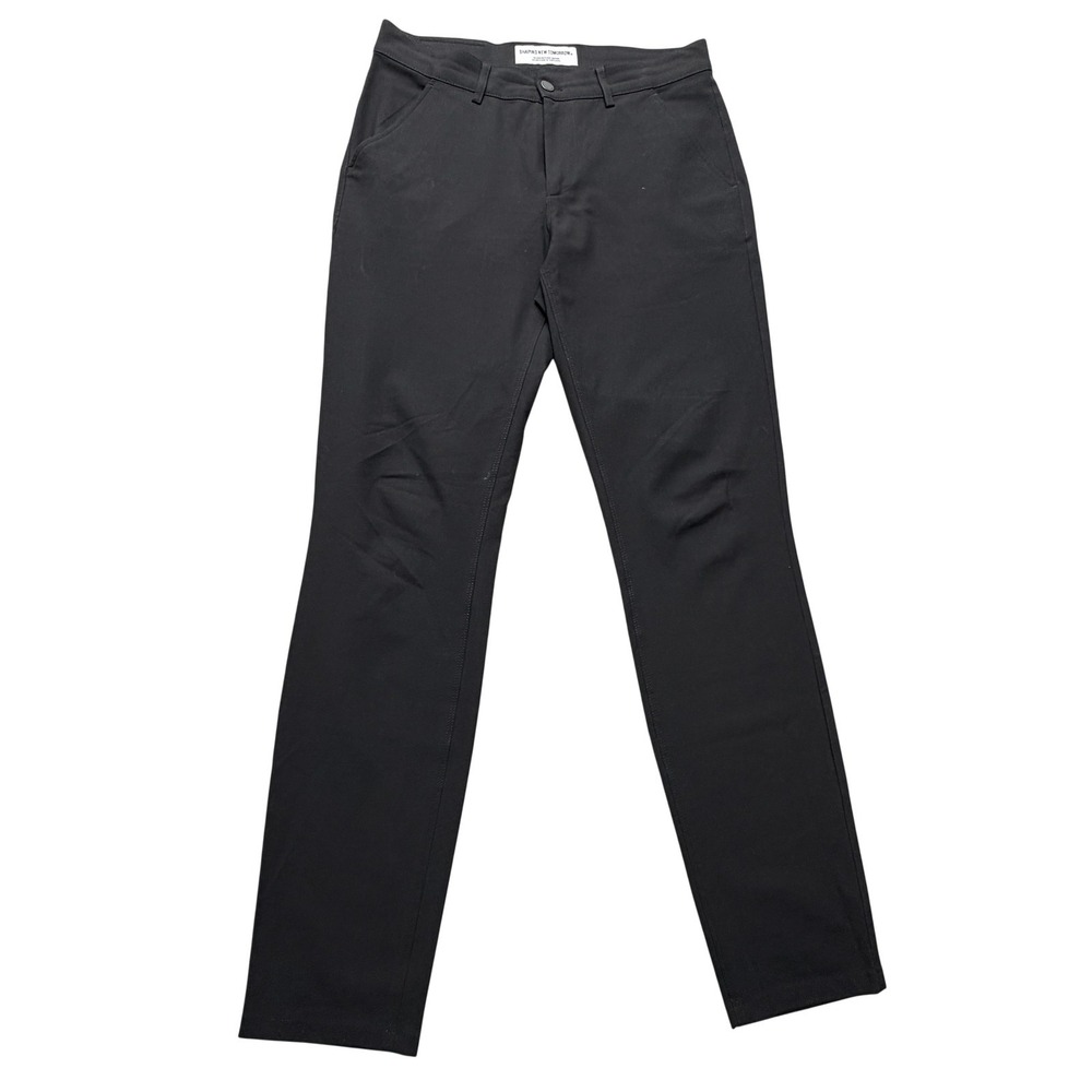 Shaping‎ New Tomorrow Pants Mens 30x31 Black Slim Fit Stretch Dress Pants Office